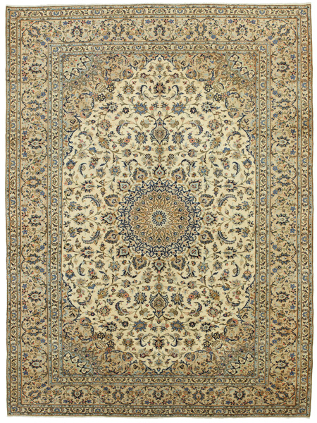 Kashan Persian Carpet 393x295