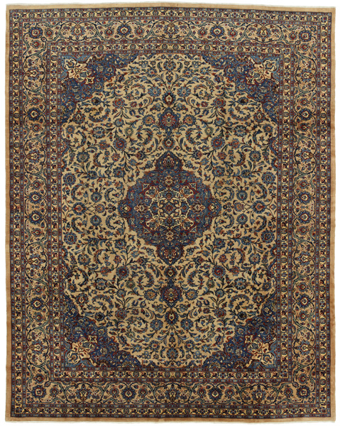 Kashan Persian Carpet 383x300