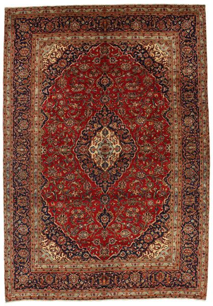 Kashan Persian Carpet 363x250
