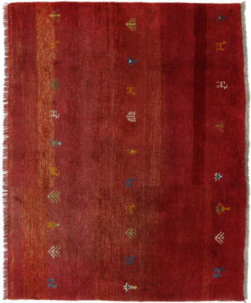 Gabbeh - Qashqai Persian Carpet 150x190
