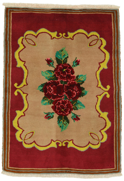 Gabbeh - Qashqai Persian Carpet 140x100