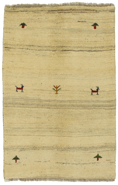 Gabbeh - Qashqai Persian Carpet 141x92