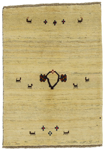 Gabbeh - Qashqai Persian Carpet 143x99