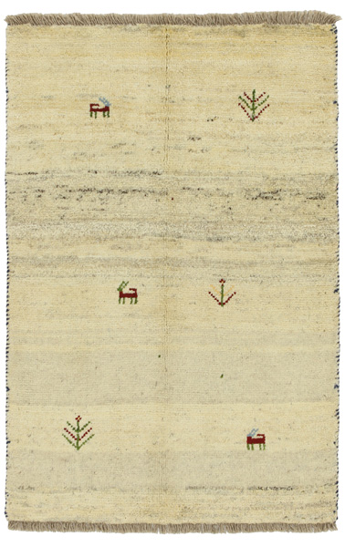 Gabbeh - Qashqai Persian Carpet 145x97