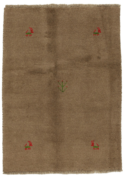 Gabbeh - Qashqai Persian Carpet 138x98