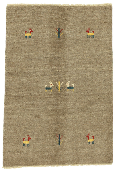 Gabbeh - Qashqai Persian Carpet 146x100