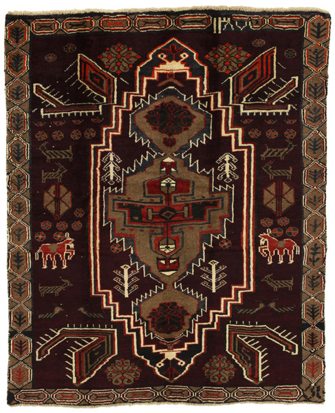 Lori - Bakhtiari Persian Carpet 180x148