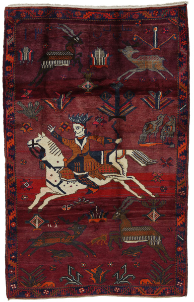 Bakhtiari - Qashqai Persian Carpet 238x150