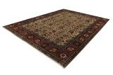 Bijar - Kurdi Persian Carpet 385x294 - Picture 2