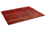 Gabbeh - Qashqai Persian Carpet 150x190 - Picture 1