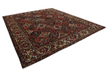 Bakhtiari - old Persian Carpet 397x345 - Picture 1